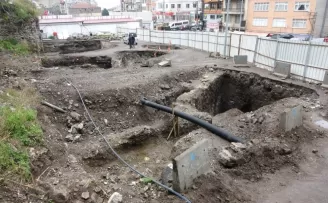 Tarihi kalıntıların çıktığı otopark açık hava müzesine dönüştürülecek
