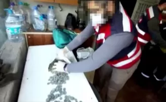 Sikkeler jandarmaya yakalandı!