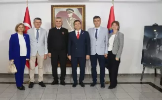 TEMAD Bursa’dan Tümgeneral Bakçepınar’a ziyaret