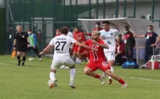 TFF 2. Lig Play Off Yarı Final: Hekimoğlu Trabzon FK: 2 - Kocaelispor: 2
