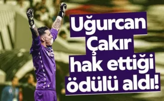 TFF’den Uğurcan Çakır’a Büyük Ödül!