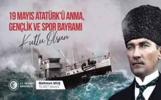 Ticaret Bakanı Muş, Gençlik ve Spor Bayramı’nı kutladı