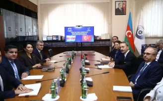 TİHEK Başkanı Fahrettin Altun Bakü’de