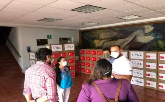 TİKA’dan Meksika’ya Covid-19 ile mücadelede destek
