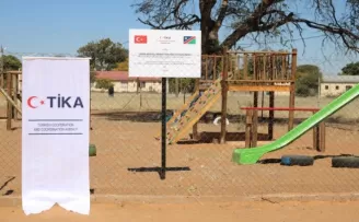 TİKA’dan Namibya’daki mülteci çocuklara destek
