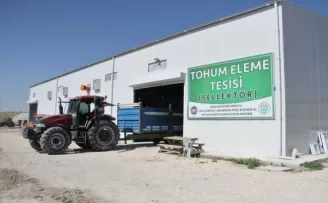Tohum eleme tesisi çalışmalara başladı
