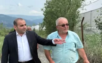 Tokat’ta dolu felaketinin izleri yerinde görüldü