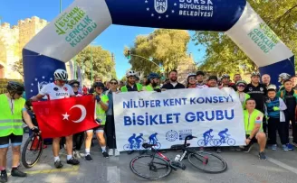 Tophane’den Mudanya’ya pedallar iyiliğe çevrildi