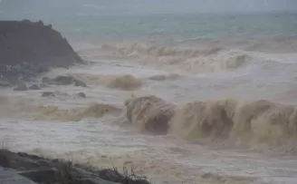 Trabzon’da fırtına