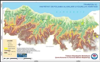 Trabzon’da hafriyat depolama alanları belirlendi