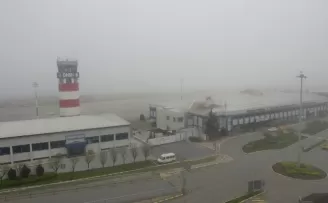 Trabzon’da hava ulaşımına sis engeli