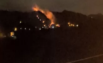 Trabzon’da orman yangını
