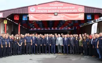 Trabzon İtfaiyesi’ne 9 yeni araç kazandırıldı
