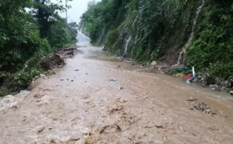 Trabzon’un Of ilçesinde şiddetli yağış
