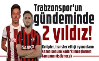 Trabzonspor 2 yıldız ile anlaşacak!