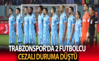 Trabzonspor’a Çifte Şok Gelecek Maç Yoklar!