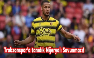 Trabzonspor’a tanıdık Nijeryalı Savunmacı!