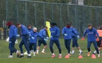 Trabzonspor, Beşiktaş maçı hazırlıklarına başladı
