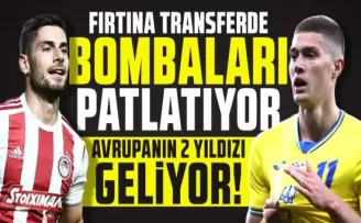 Trabzonspor bombaları patlatıyor! 