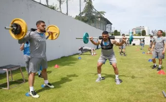 Trabzonspor, çalışmalarını sürdürdü
