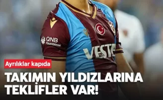 Trabzonspor’da 4 isme talip çıktı!