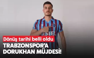 Trabzonspor’da Dorukhan müjdesi!