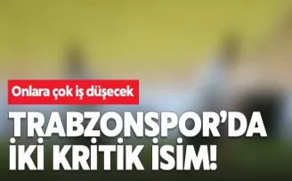 Trabzonspor'da iki isim istatistikleriyle dikkat çekiyor.