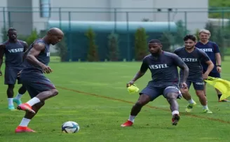 Trabzonspor, Galatasaray maçı hazırlıklarını sürdürüyor
