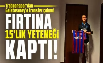 Trabzonspor Genç Yeteneği Galatasarayın Elinden Kaptı!