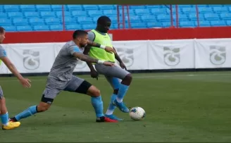 Trabzonspor hazırlık maçı yaptı

