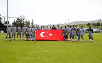 Trabzonspor hazırlıklarını sürdürdü
