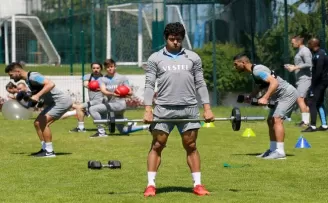 Trabzonspor hazırlıklarını sürdürüyor

