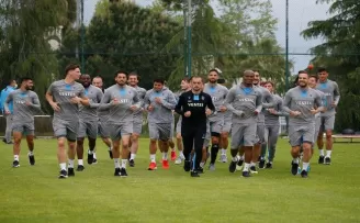 Trabzonspor iki günlük iznin ardından hazırlıklarına başladı
