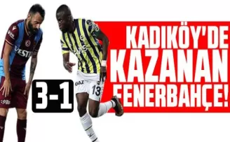 Trabzonspor Kadıköy’de Galip Gelemedi!