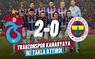 Trabzonspor kanaryaya iki takla attırdı