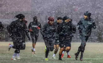 Trabzonspor kar altında kaldı! 