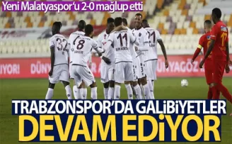 Trabzonspor Malatya'yı kendi zemininde yendi!
