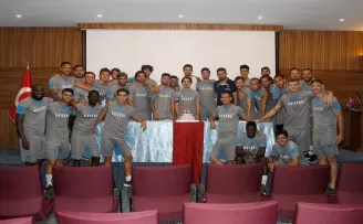 Trabzonspor MKE Ankaragücü maçı hazırlıklarını sürdürdü
