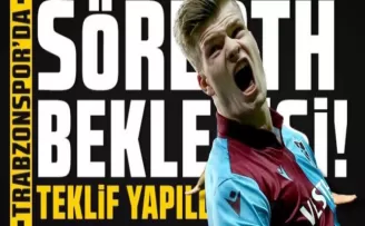 Trabzonspor, Norveçli golcü Alexander Sörloth için yeniden harekete geçti.