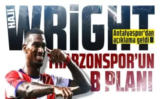 Trabzonspor’un Haji Wright Planı Ortaya Çıktı!