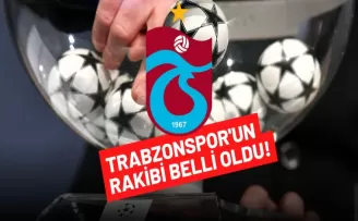 Trabzonspor'un rakibi belli oldu!