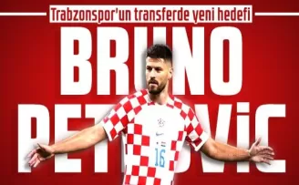 Trabzonspor’un transferde yeni hedefi Bruno Petkovic! 