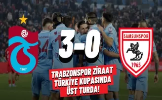 Trabzonspor Ziraat Türkiye Kupasında Üst Turda!