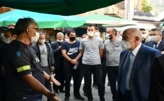 Trabzonsporlu taraftardan TFF Başkanı Özdemir’e sitem