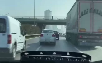 Trafikte makas atan sürücüye ceza yağdı
