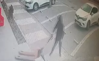Transpalet hırsızı kamerada
