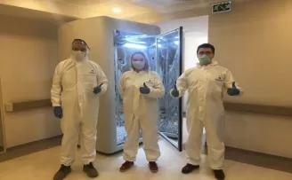 Türk bilim insanları geliştirdi; Koronavirüsü 30 saniyede öldüren kabin
