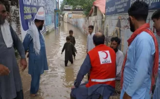 Türk Kızılay Pakistan’da gıda yardımlarına devam ediyor
