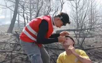 Türk Kızılayı’ndan yangınla mücadeleye tam destek