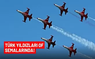 Türk Yıldızları OF semalarında!